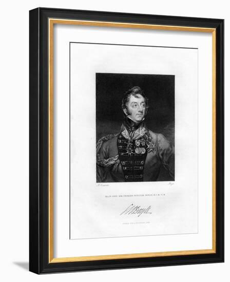 Sir Charles William Doyle, British General, 1829-Henri Meyer-Framed Giclee Print