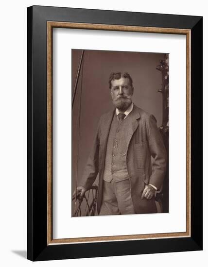 'Sir Christopher Teesdale', c1891-W&D Downey-Framed Photographic Print