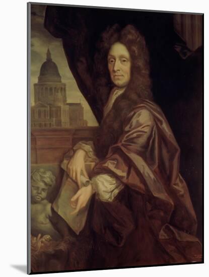 Sir Christopher Wren (1632-1723)-Godfrey Kneller-Mounted Giclee Print