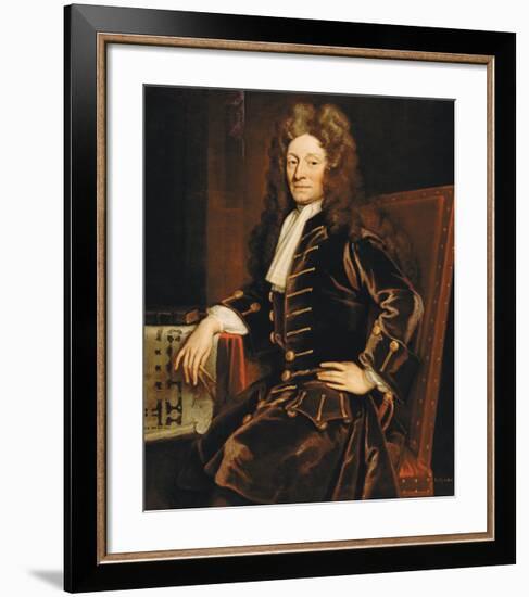 Sir Christopher Wren, 1711-Godfrey Kneller-Framed Premium Giclee Print