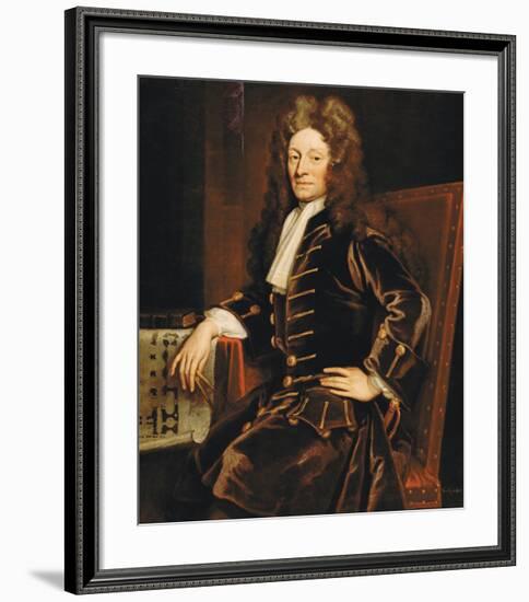 Sir Christopher Wren, 1711-Godfrey Kneller-Framed Premium Giclee Print