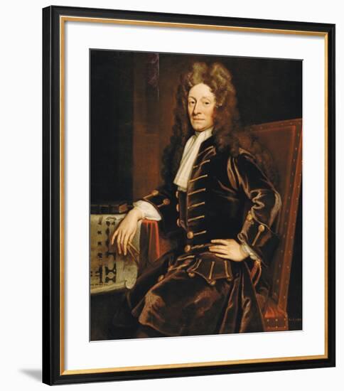 Sir Christopher Wren, 1711-Godfrey Kneller-Framed Premium Giclee Print