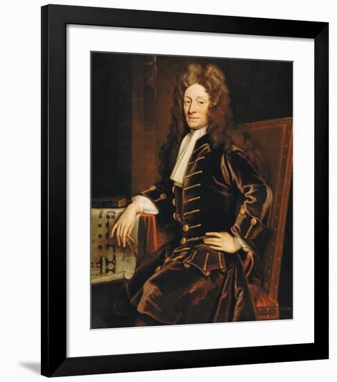 Sir Christopher Wren, 1711-Godfrey Kneller-Framed Premium Giclee Print