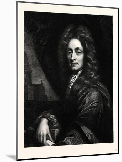 Sir Christopher Wren-null-Mounted Giclee Print