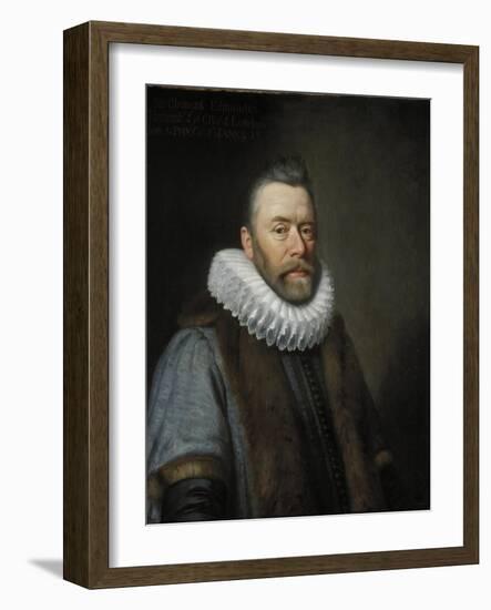 Sir Clement Edmondes, 17th Century-Daniel Mytens-Framed Giclee Print