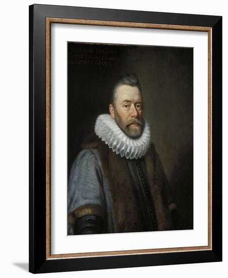 Sir Clement Edmondes, 17th Century-Daniel Mytens-Framed Giclee Print