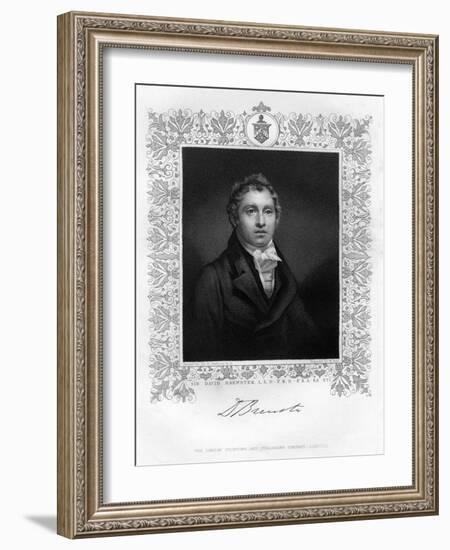 Sir David Brewster, 19th Century-Henry Raeburn-Framed Giclee Print