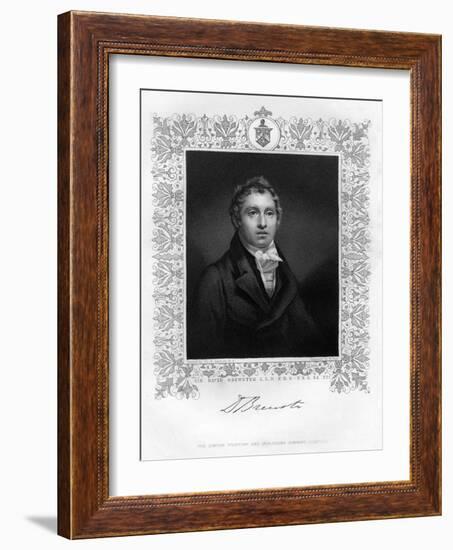 Sir David Brewster, 19th Century-Henry Raeburn-Framed Giclee Print