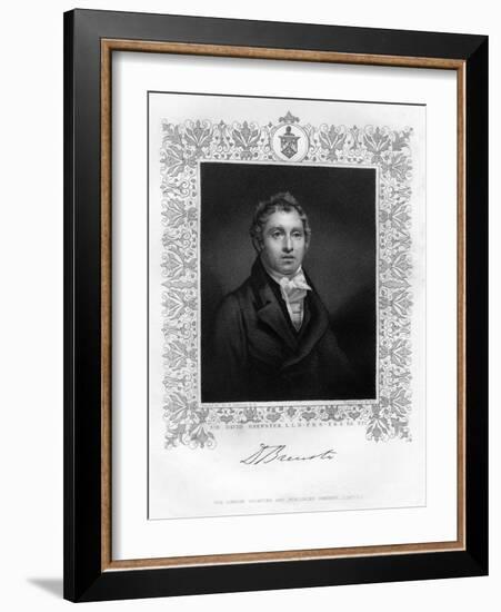 Sir David Brewster, 19th Century-Henry Raeburn-Framed Giclee Print