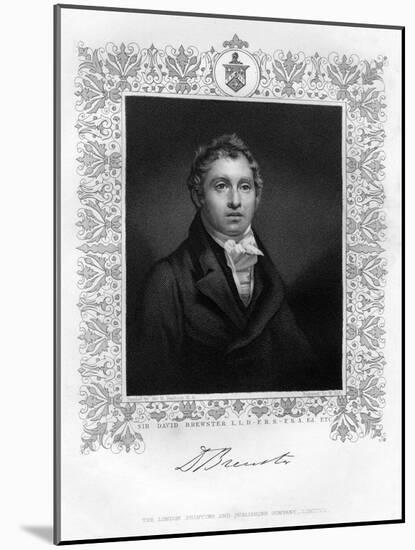 Sir David Brewster, 19th Century-Henry Raeburn-Mounted Giclee Print
