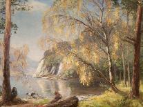 Ullswater, Silver and Gold, 1917-Sir David Murray-Giclee Print