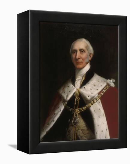 Sir David Salomans, C1856-Solomon Alexander Hart-Framed Premier Image Canvas