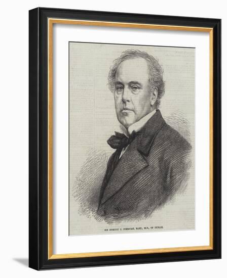 Sir Dominic J Corrigan, Baronet, Md, of Dublin-null-Framed Giclee Print