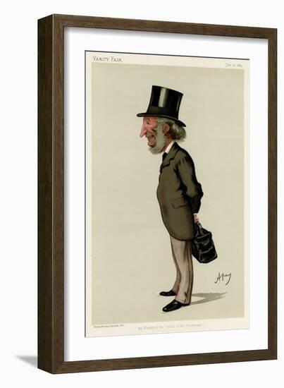 Sir Donald Currie, VFair-Carlo Pellegrini-Framed Art Print