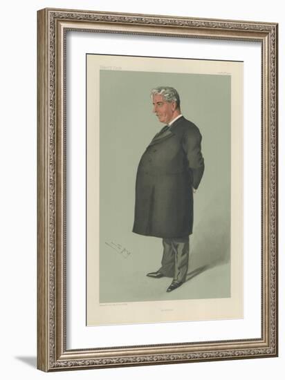 Sir Edmund Barton-Sir Leslie Ward-Framed Giclee Print