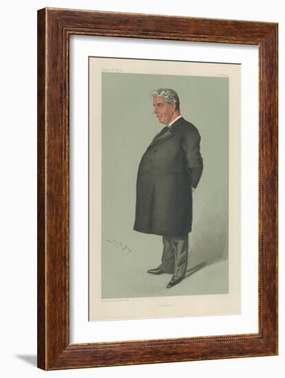 Sir Edmund Barton-Sir Leslie Ward-Framed Giclee Print