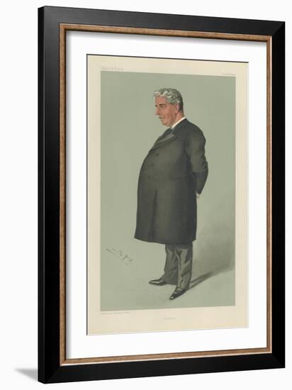 Sir Edmund Barton-Sir Leslie Ward-Framed Giclee Print