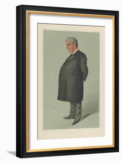 Sir Edmund Barton-Sir Leslie Ward-Framed Giclee Print