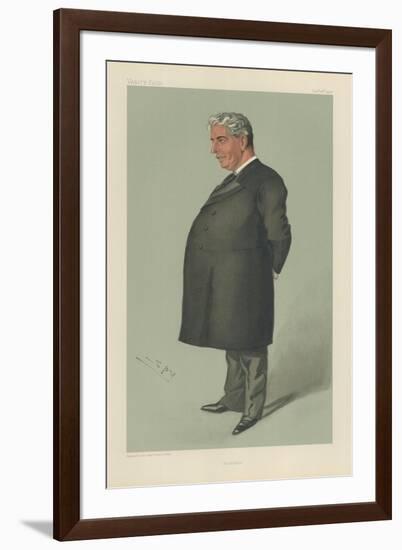 Sir Edmund Barton-Sir Leslie Ward-Framed Premium Giclee Print