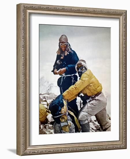 Sir Edmund Hillary-null-Framed Photographic Print