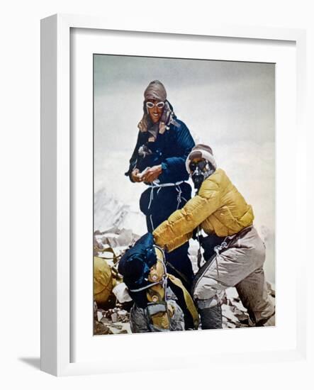 Sir Edmund Hillary-null-Framed Photographic Print