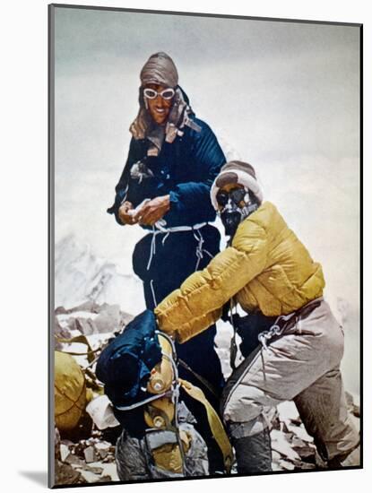 Sir Edmund Hillary-null-Mounted Photographic Print