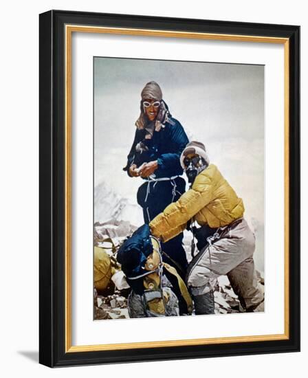 Sir Edmund Hillary-null-Framed Photographic Print