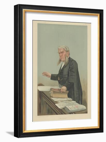 Sir Edward George Clarke-Sir Leslie Ward-Framed Giclee Print