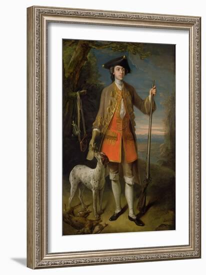 Sir Edward Hales, 1744-Philippe Mercier-Framed Giclee Print