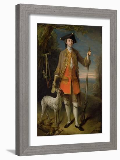 Sir Edward Hales, 1744-Philippe Mercier-Framed Giclee Print