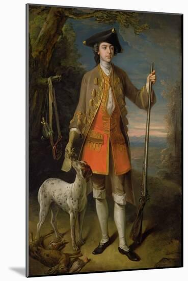 Sir Edward Hales, 1744-Philippe Mercier-Mounted Giclee Print