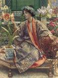 A Hot-House Flower, 1909 (Watercolour, Bodycolour, Gum Arabic, Heightened with Gold)-Sir Edward John Poynter-Framed Giclee Print