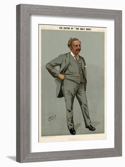 Sir Edward Tyas Cook, VF-Leslie Ward-Framed Art Print