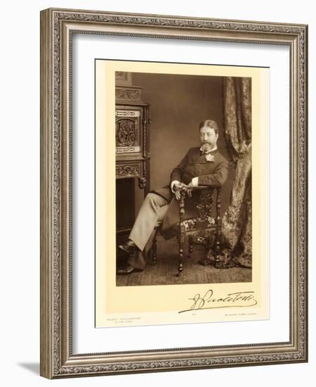 Sir Francesco Paolo Tosti (1847-1916), Song Composer, Portrait Photograph-Stanislaus Walery-Framed Photographic Print