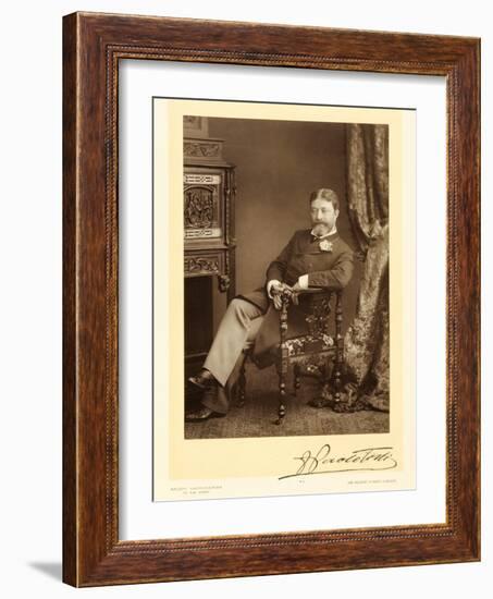 Sir Francesco Paolo Tosti (1847-1916), Song Composer, Portrait Photograph-Stanislaus Walery-Framed Photographic Print