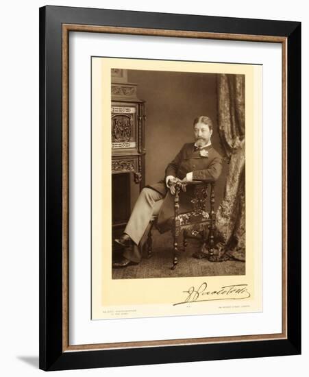 Sir Francesco Paolo Tosti (1847-1916), Song Composer, Portrait Photograph-Stanislaus Walery-Framed Photographic Print