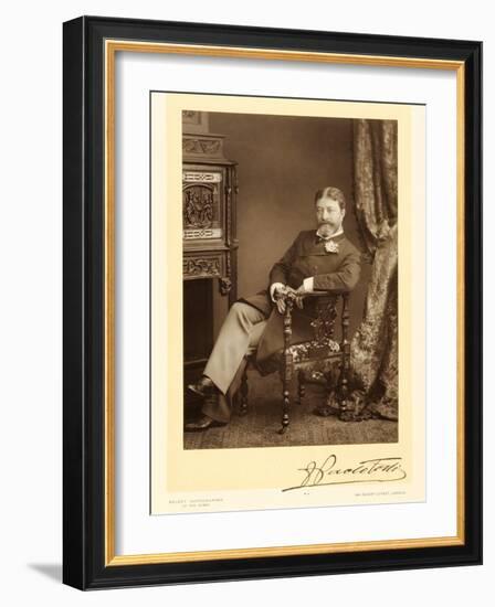 Sir Francesco Paolo Tosti (1847-1916), Song Composer, Portrait Photograph-Stanislaus Walery-Framed Photographic Print