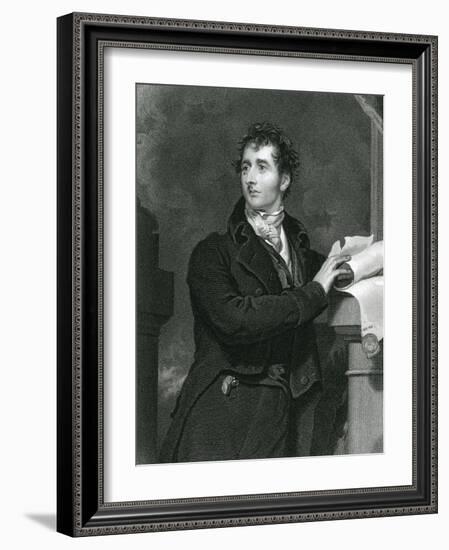 Sir Francis Burdett-Thomas Lawrence-Framed Art Print