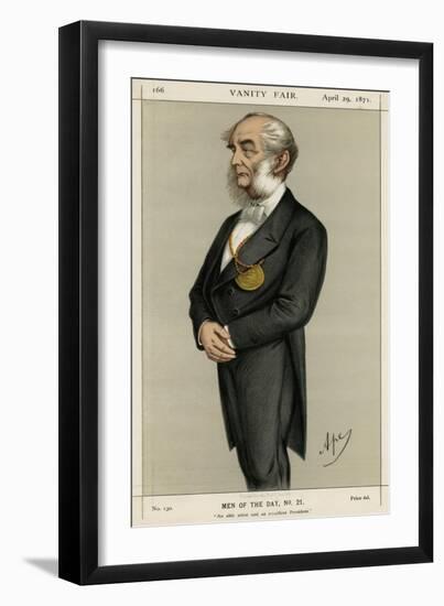 Sir Francis Grant-Carlo Pellegrini-Framed Art Print