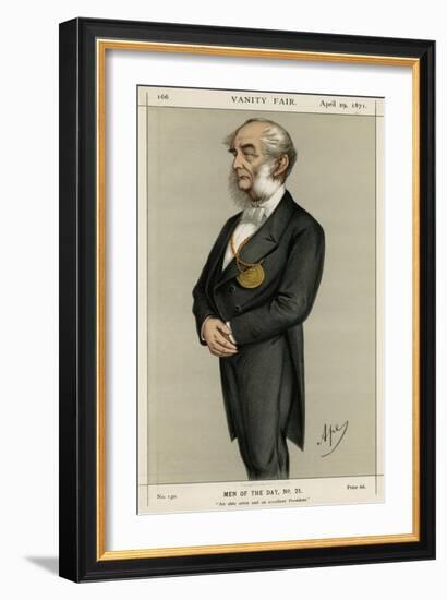 Sir Francis Grant-Carlo Pellegrini-Framed Art Print