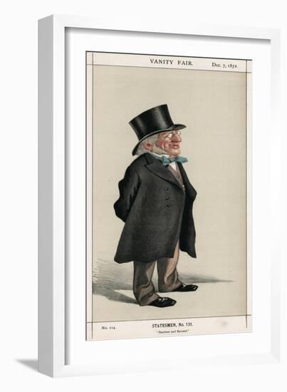 Sir Francis H. Goldsmid, Vanity Fair-null-Framed Premium Giclee Print