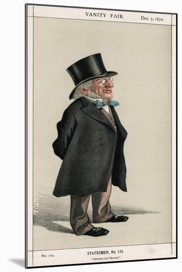 Sir Francis H. Goldsmid, Vanity Fair-null-Mounted Art Print