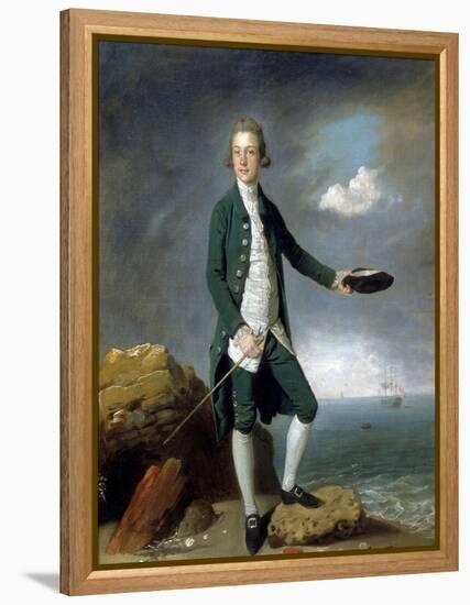 Sir Francis Holvering-Johann Zoffany-Framed Premier Image Canvas