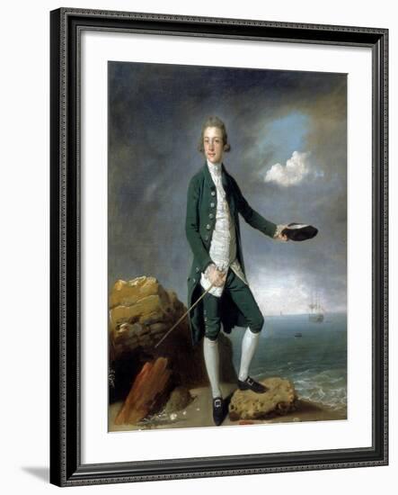 Sir Francis Holvering-Johann Zoffany-Framed Giclee Print