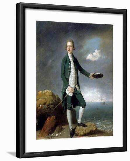 Sir Francis Holvering-Johann Zoffany-Framed Giclee Print