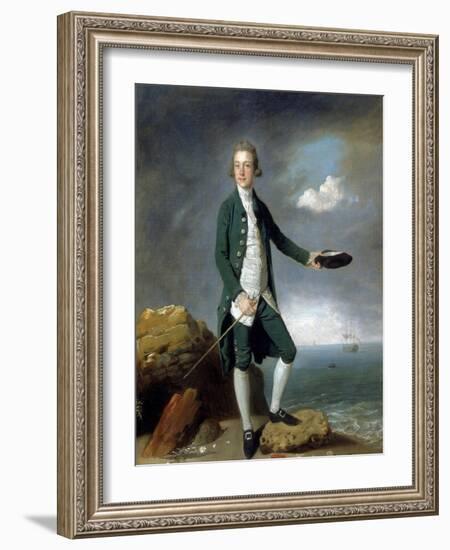 Sir Francis Holvering-Johann Zoffany-Framed Giclee Print