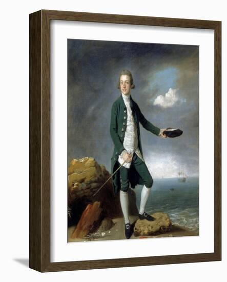 Sir Francis Holvering-Johann Zoffany-Framed Giclee Print