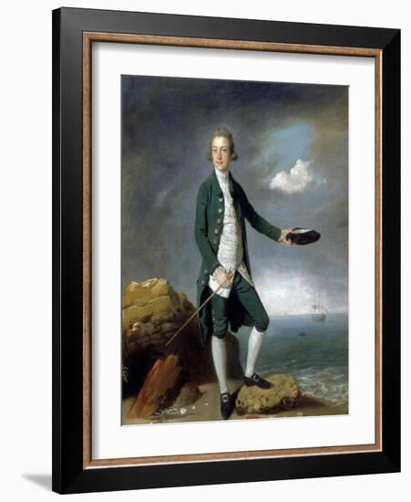 Sir Francis Holvering-Johann Zoffany-Framed Giclee Print