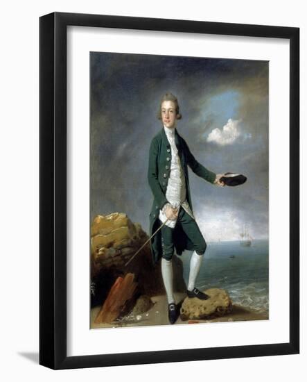 Sir Francis Holvering-Johann Zoffany-Framed Giclee Print