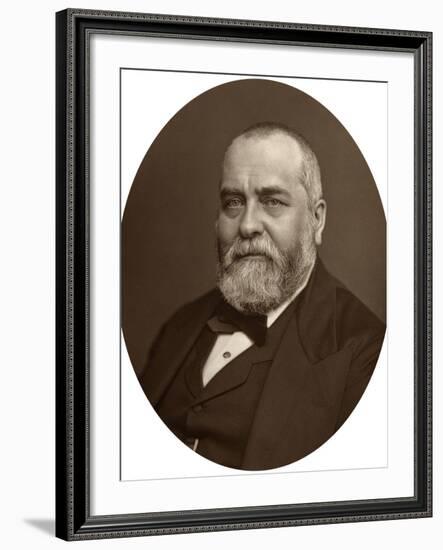 Sir Francis Philip Cunliffe Owen, Director of the South Kensington Museum, 1880-Lock & Whitfield-Framed Photographic Print